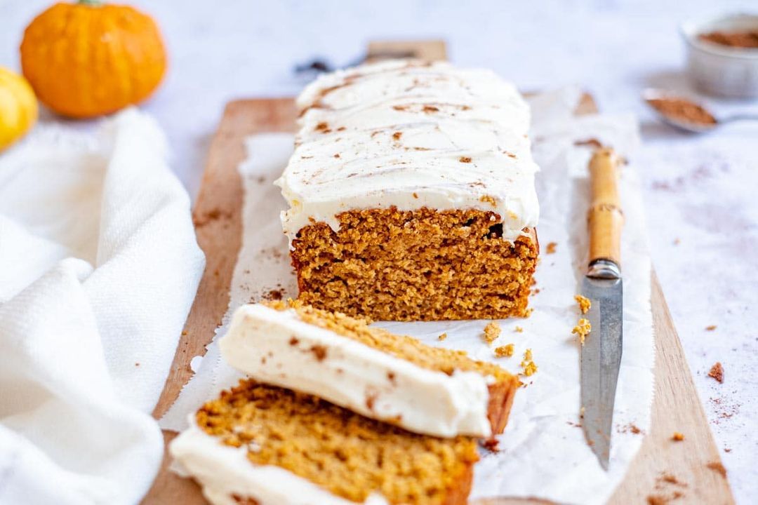 Nutritious pumpkin cake. Fast, healthy and gluten free