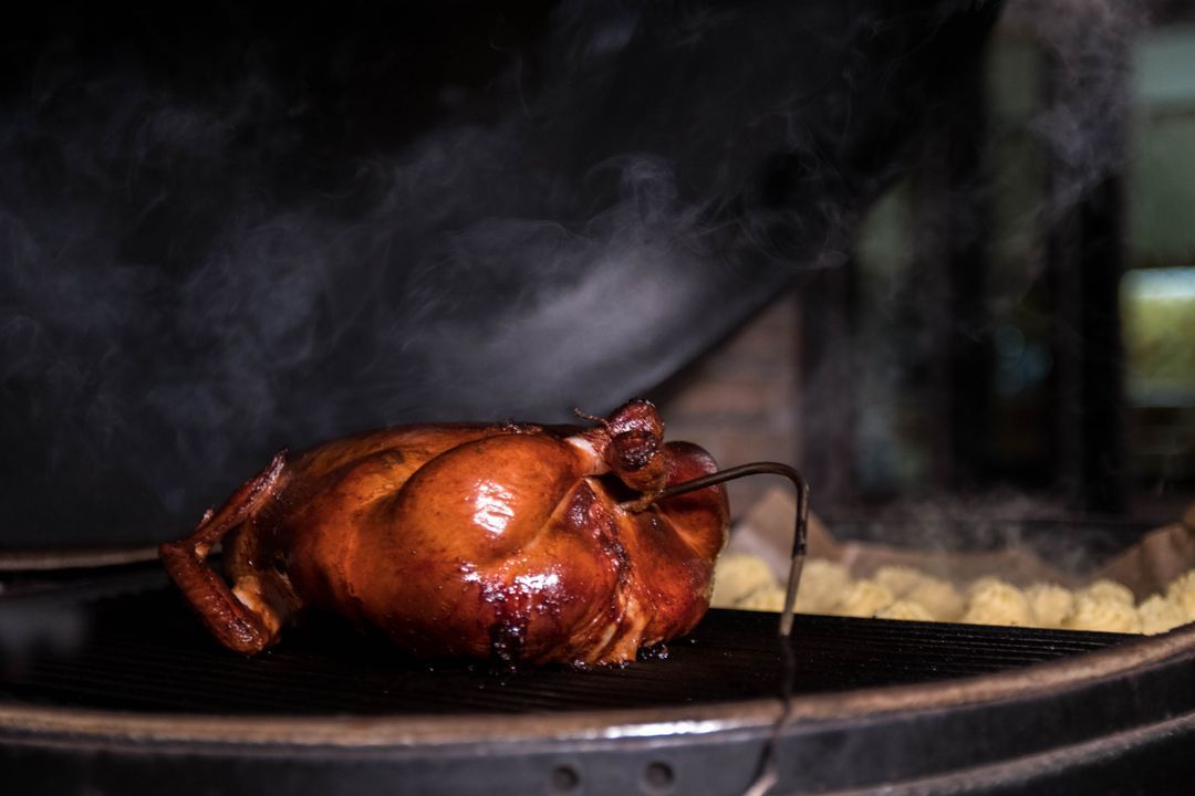 Stuffed Christmas chicken