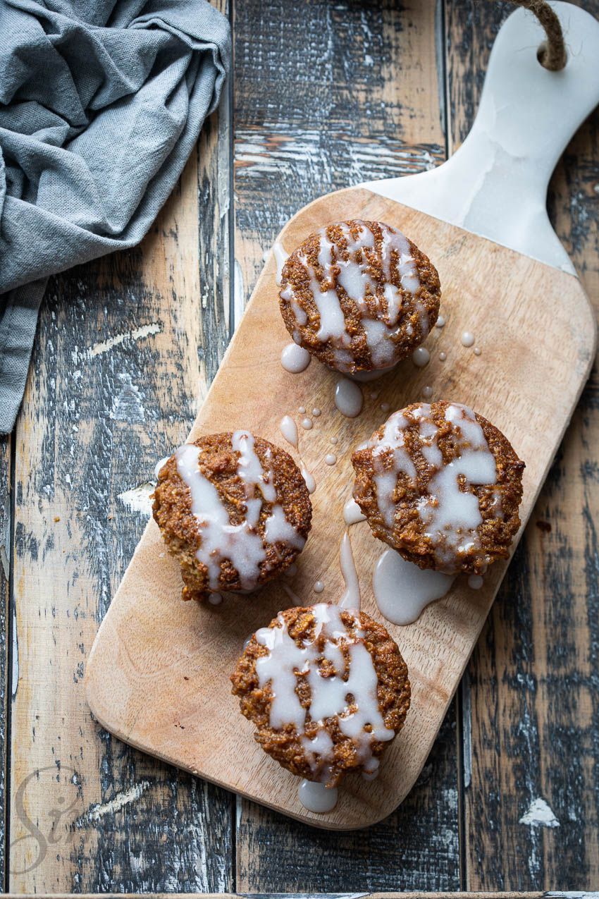 Carrot muffins with coconut (gluten-free)