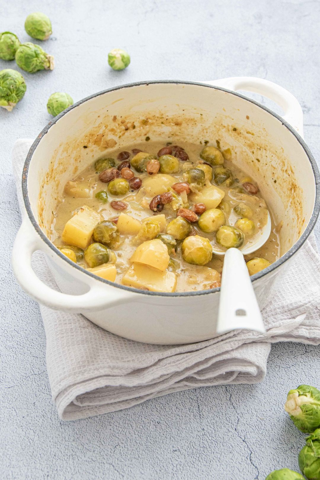 Brussels sprouts curry