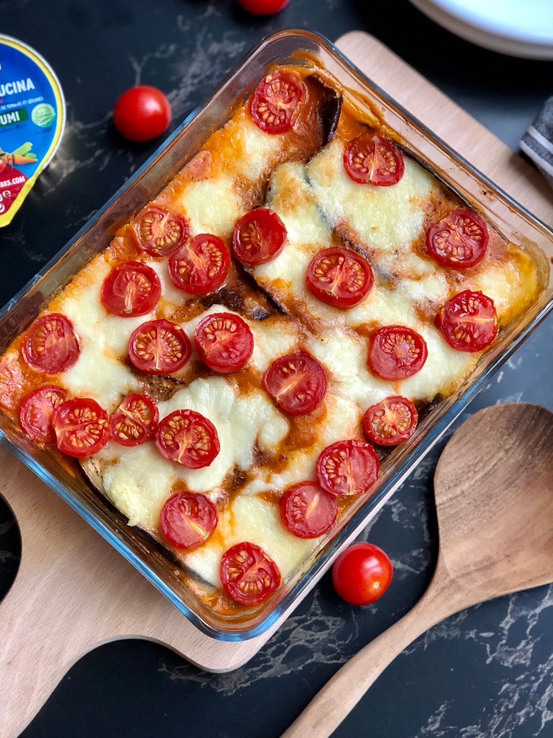 Roasted eggplant lasagna