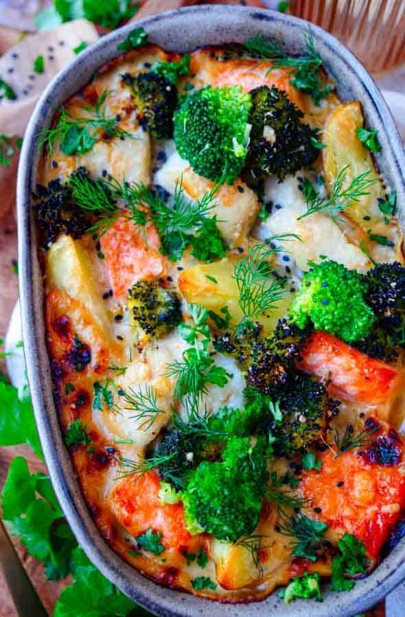 Casserole With Fish And Leek