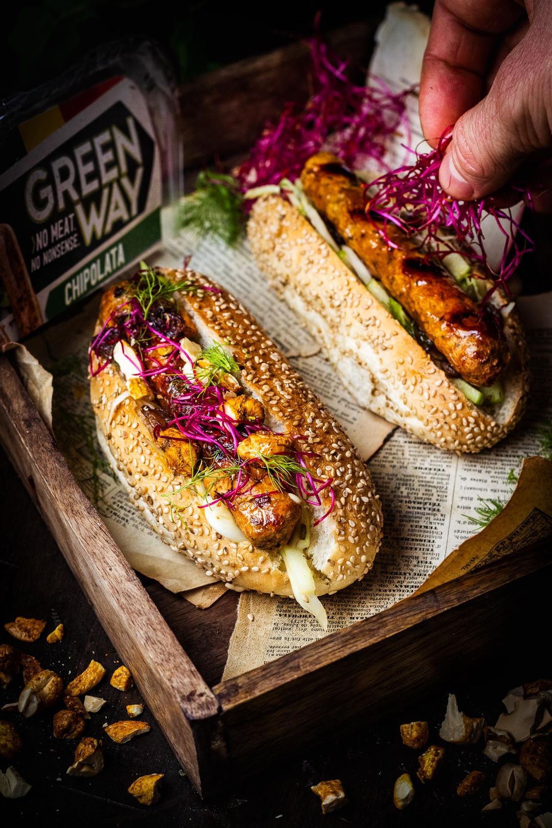 “the nutty farmer hot dog”: taste this irresistibly delicious hot dog