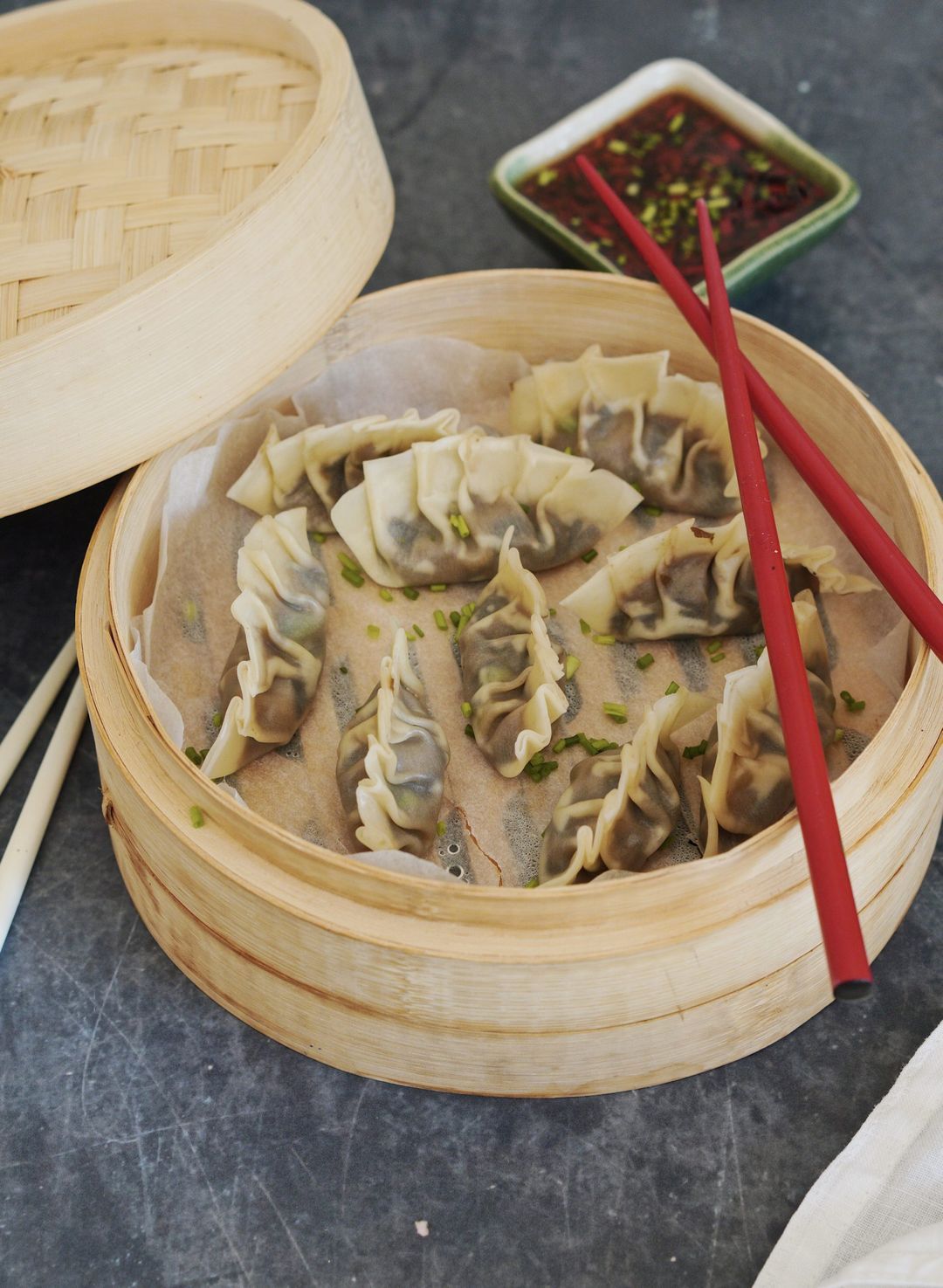 Miso Aubergine Dimsum