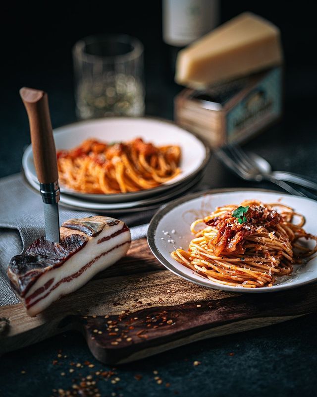 Authentic Spaghetti Amatriciana