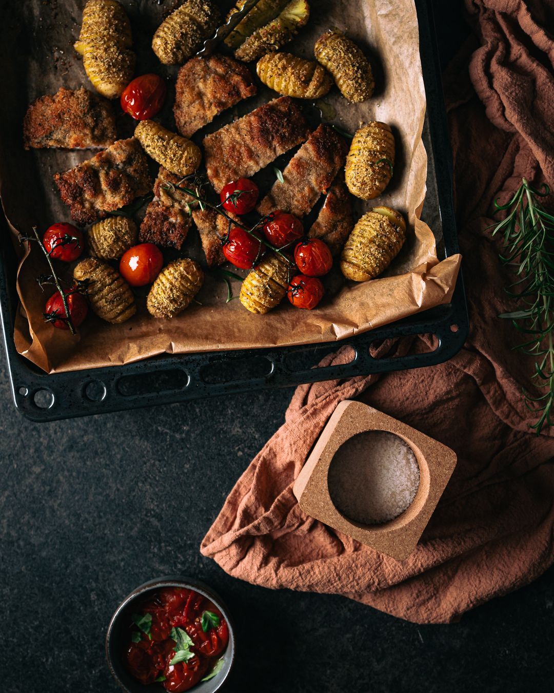 Escalope Milanese, a crispy veal steak from Milan