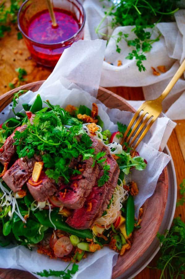 Thai steak salad