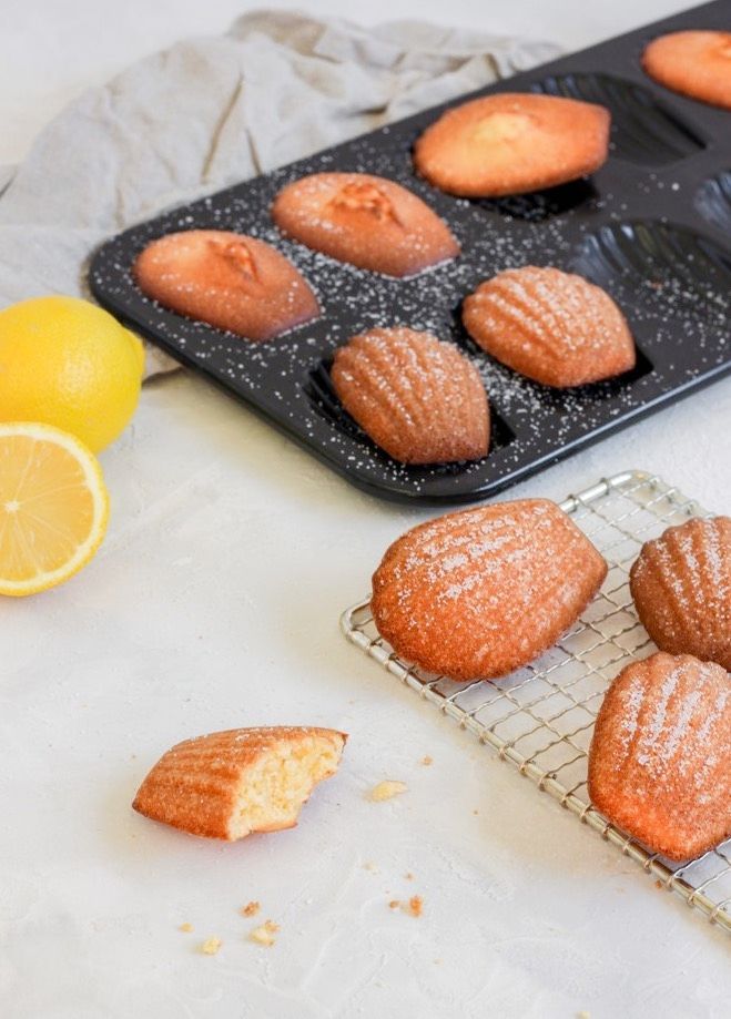 Sugar-free madeleines