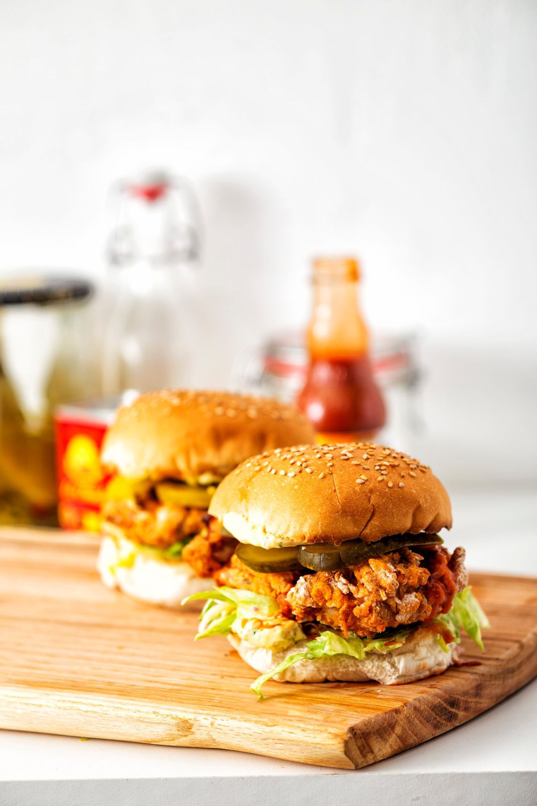 Ultimate crispy chicken sandwich