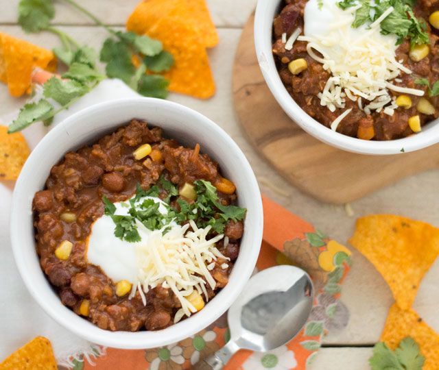 Chili con carne - easy recipe