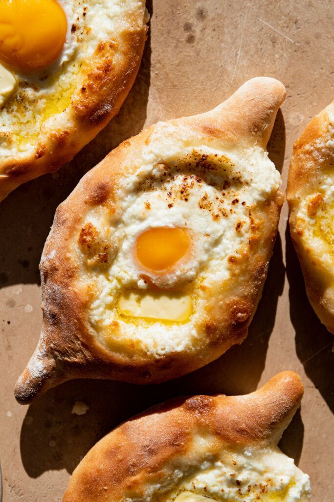 Georgian pizza, khachapuri