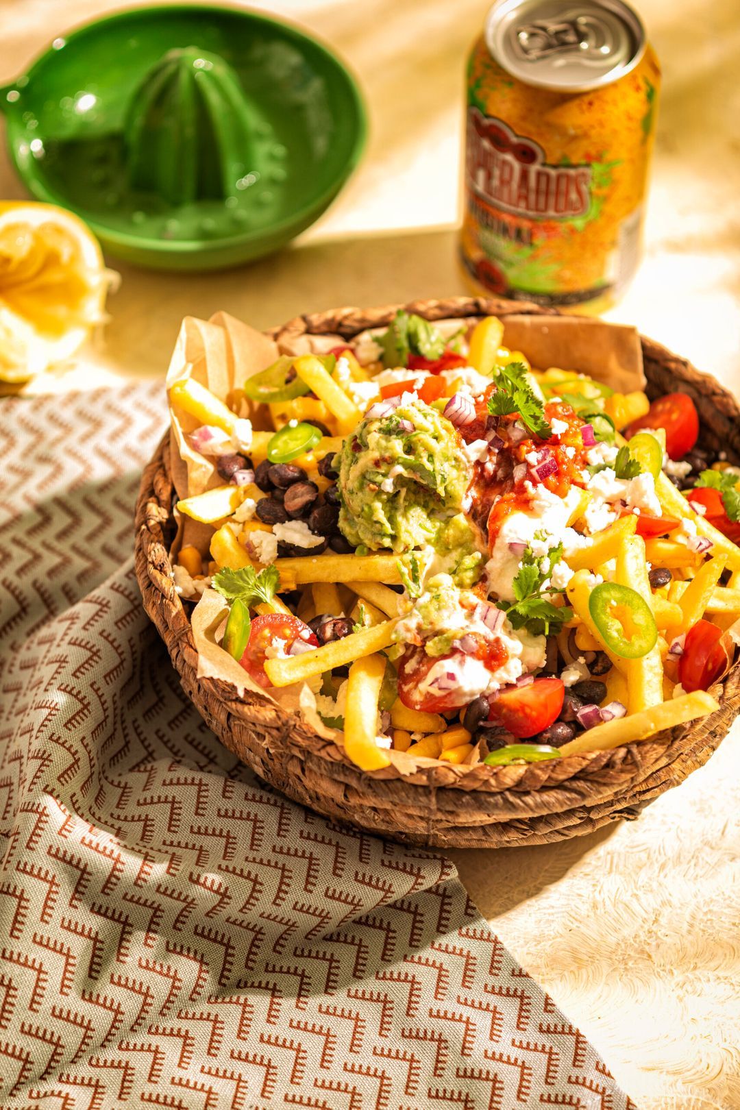 Loaded Mexican fries