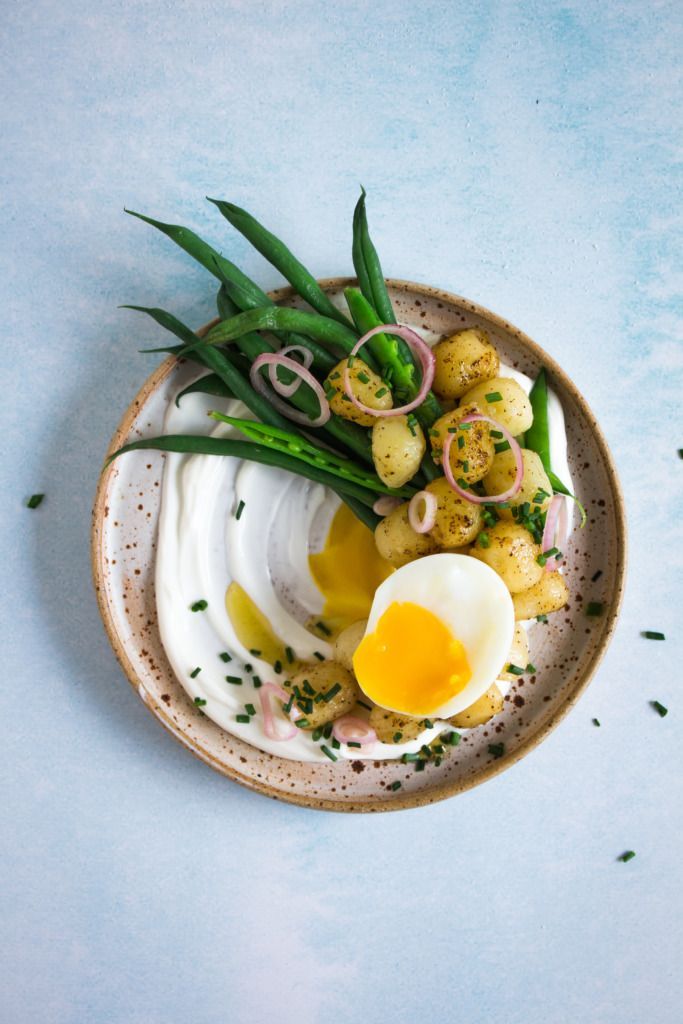 Gnocchi with brown butter and labneh