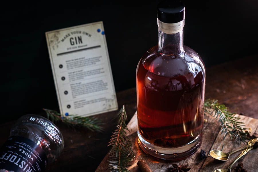 How can you make your own gin at home?