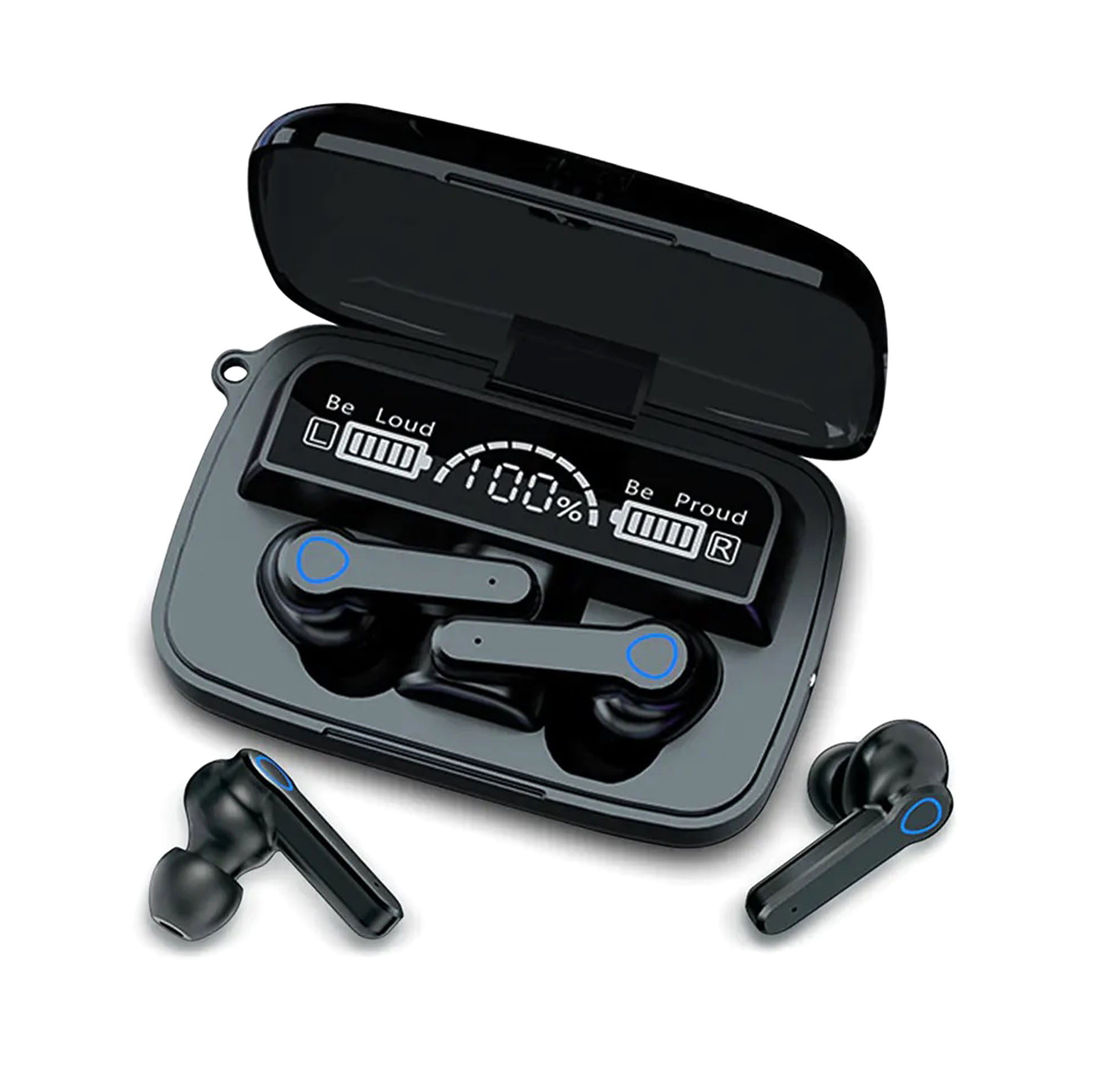 M19 TWS Wireless Bluetooth 5.1 Earbuds - Featuring Touch Control, HD  Mirror, and the Latest Updates for Enhanced Performance