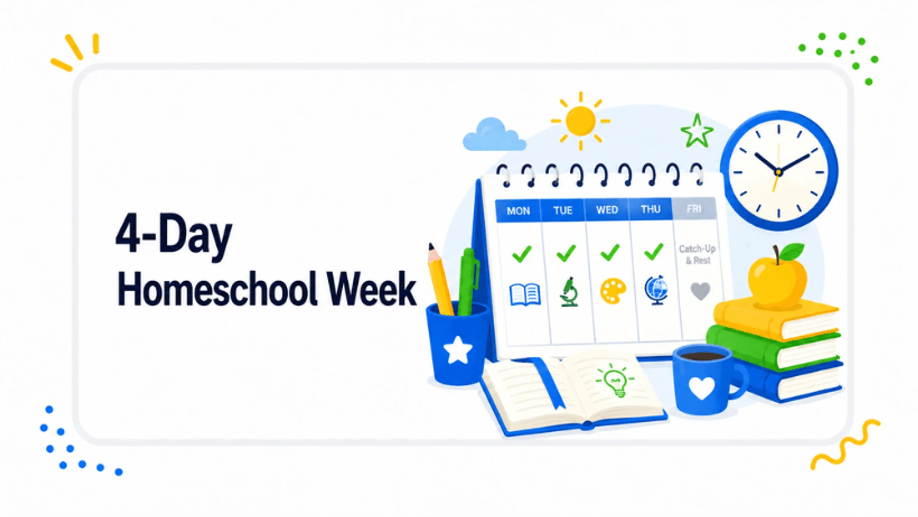 Is a 4-Day Homeschool Week Enough?