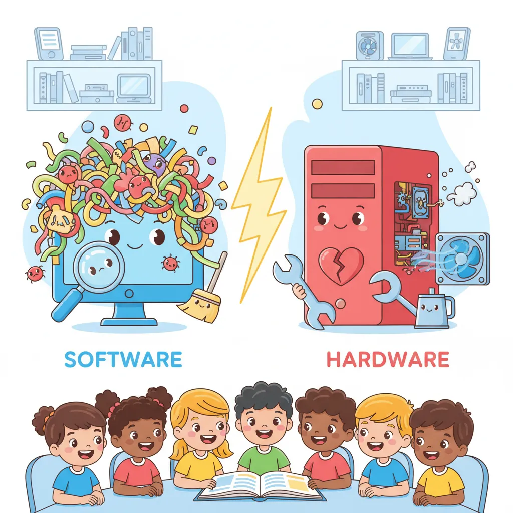 Image for Computer Slowdown: Software vs. Hardware