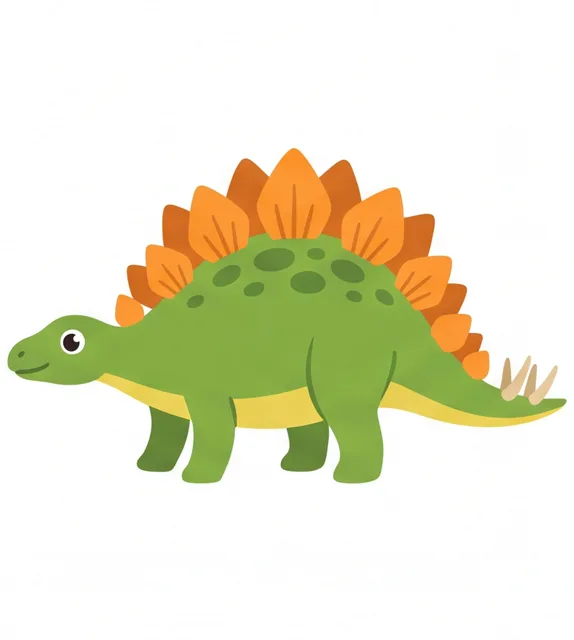 stegosaurus illustration