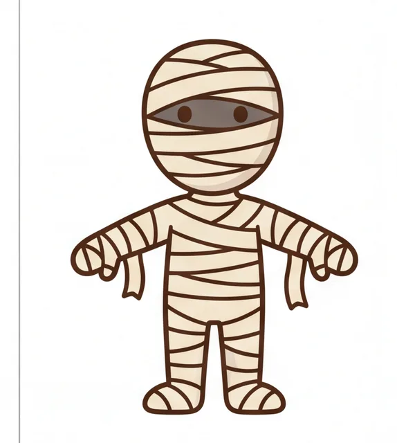 mummy illustration