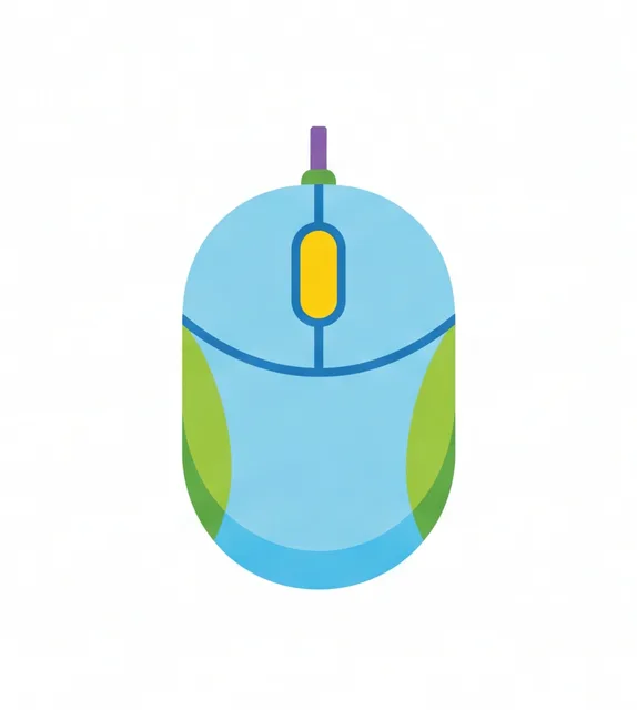 computer mouse illustration