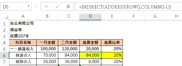 Step 4 INDIRECT間接引用