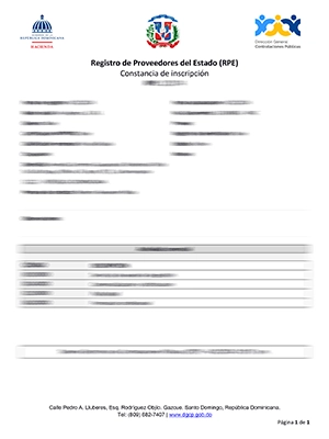 Registro Proveedor