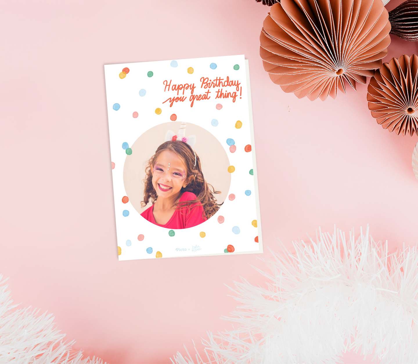 Confettis Card