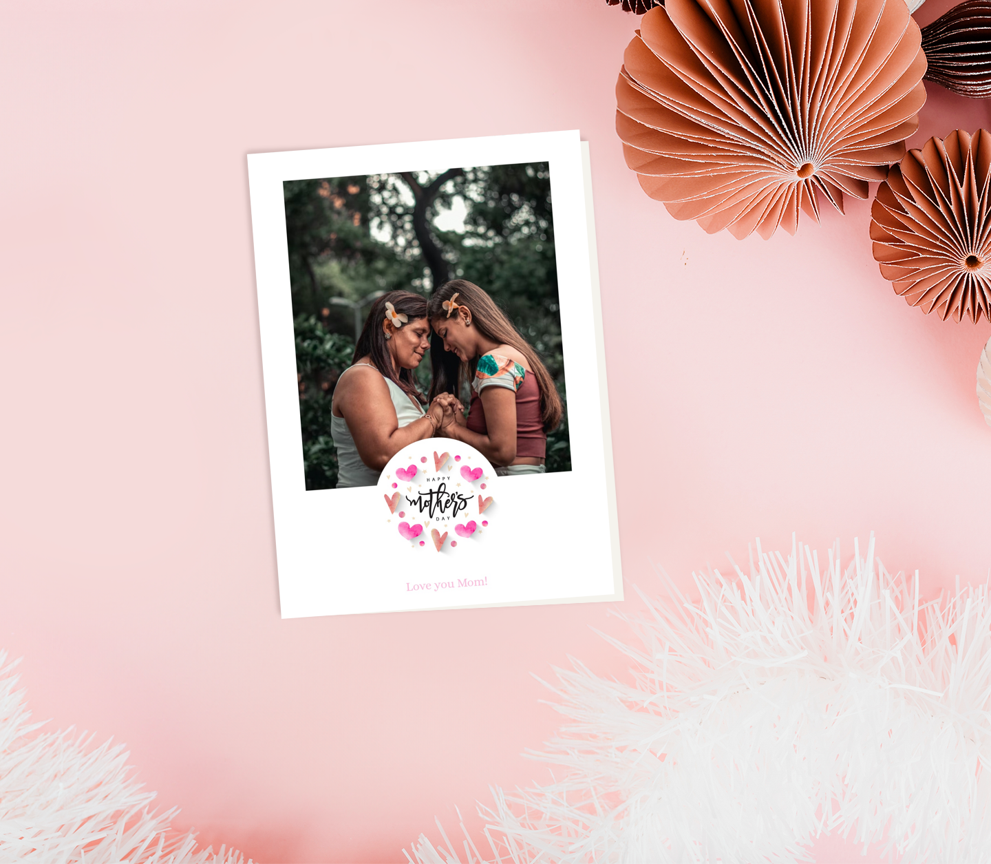 Mother Hearts Card