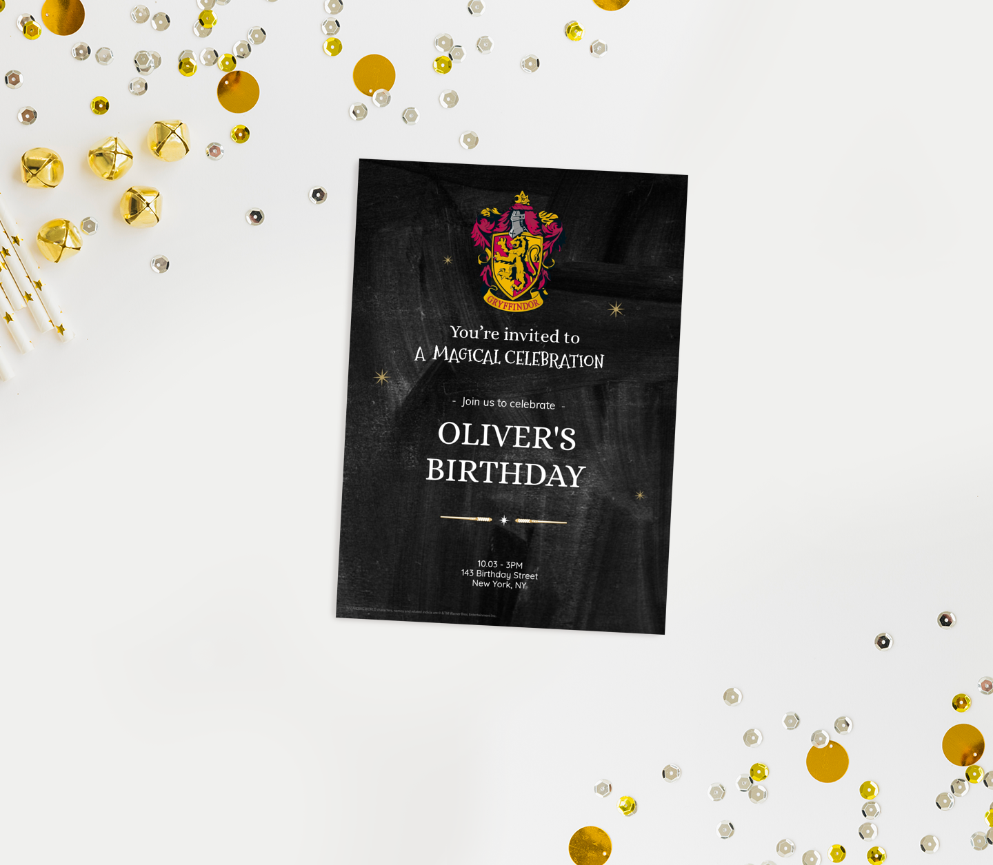 Harry Potter™ Birthday Gryffindor Card