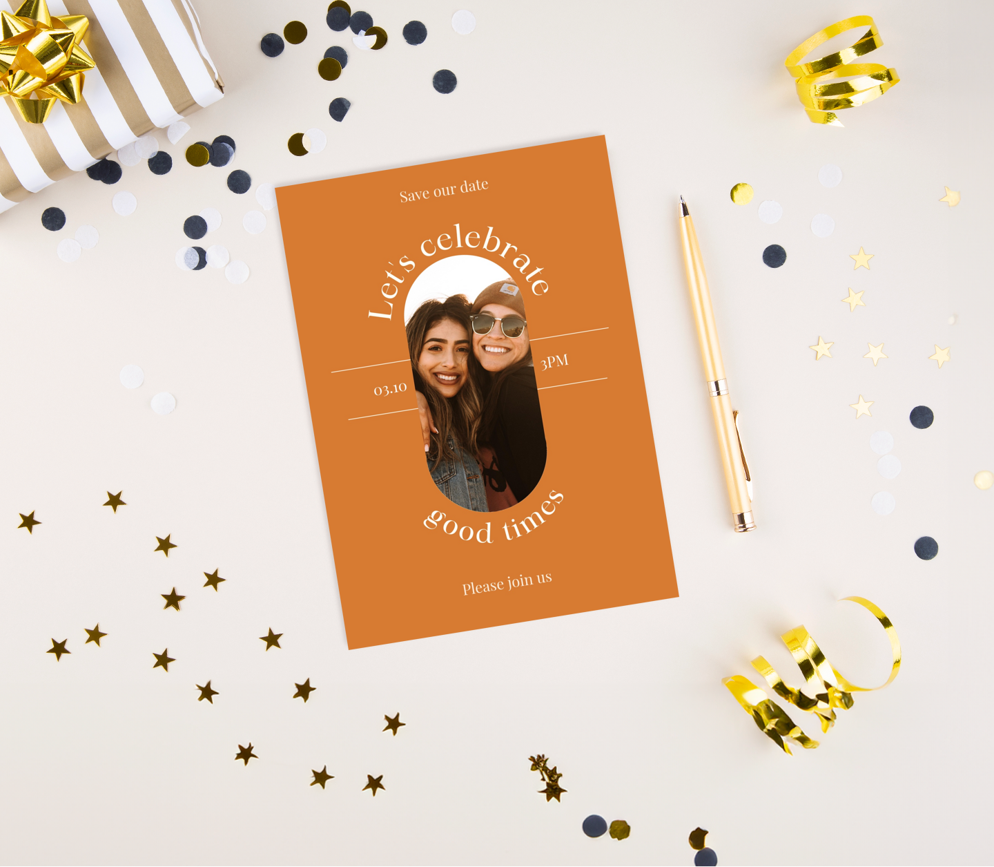 Modern Invite Card