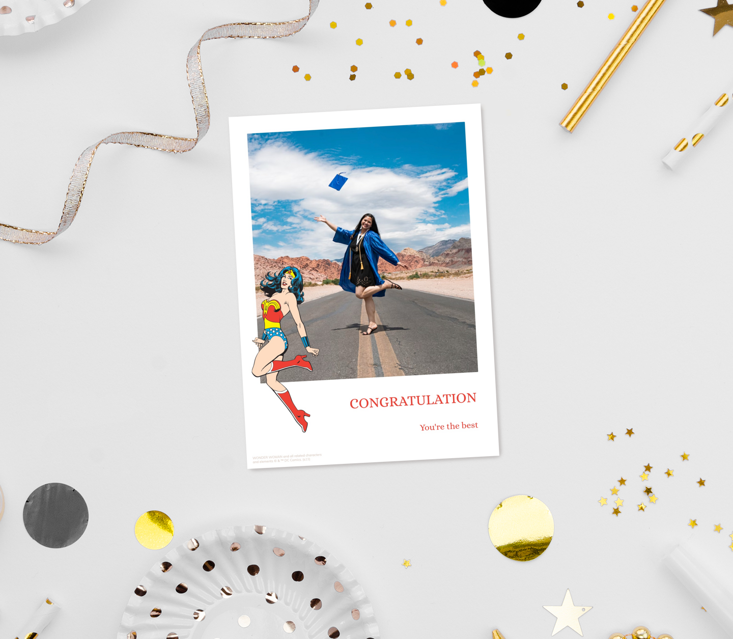 Wonder Woman™ Pola Wonder Power Card