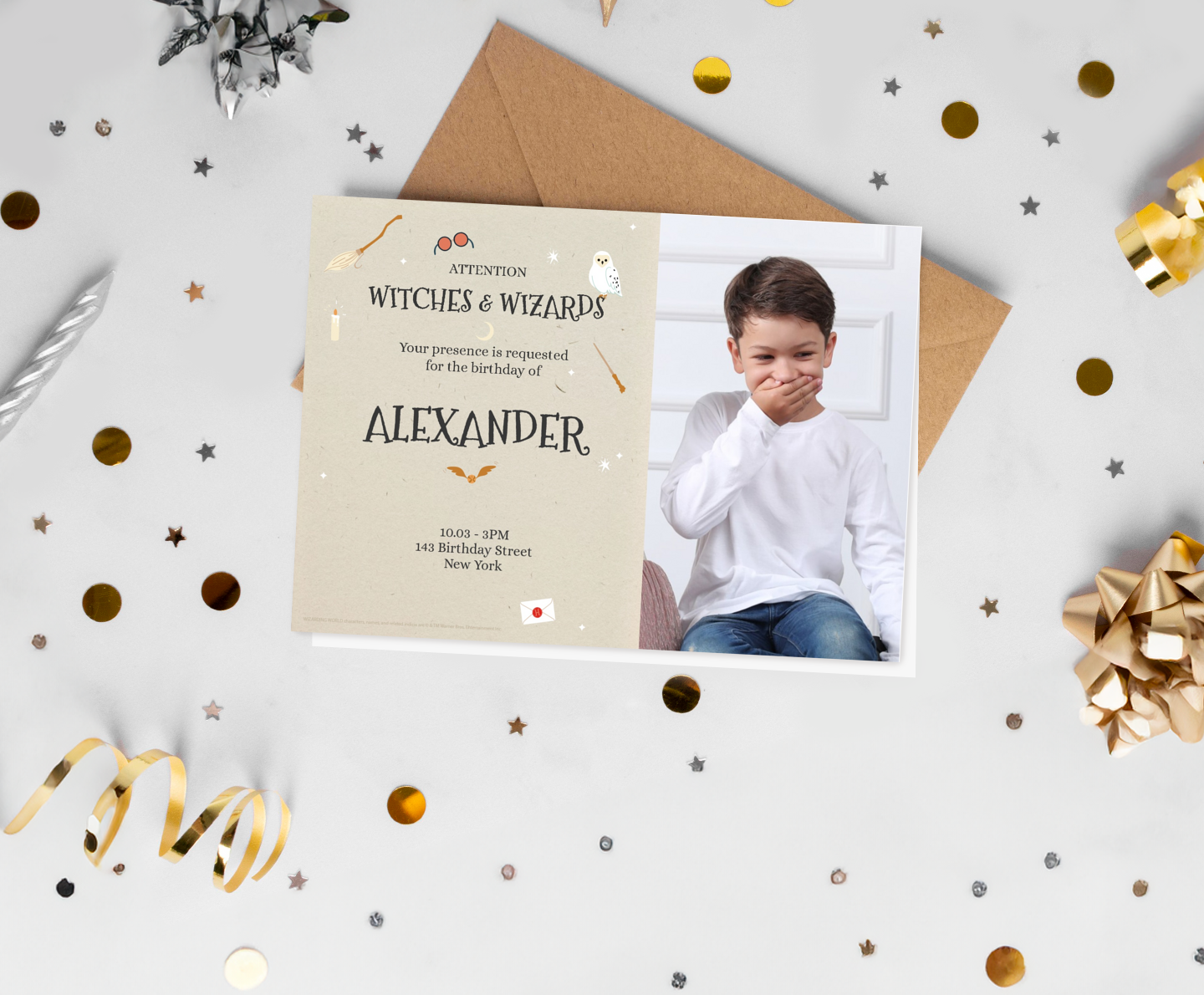 Harry Potter™ Attention Wizards Card