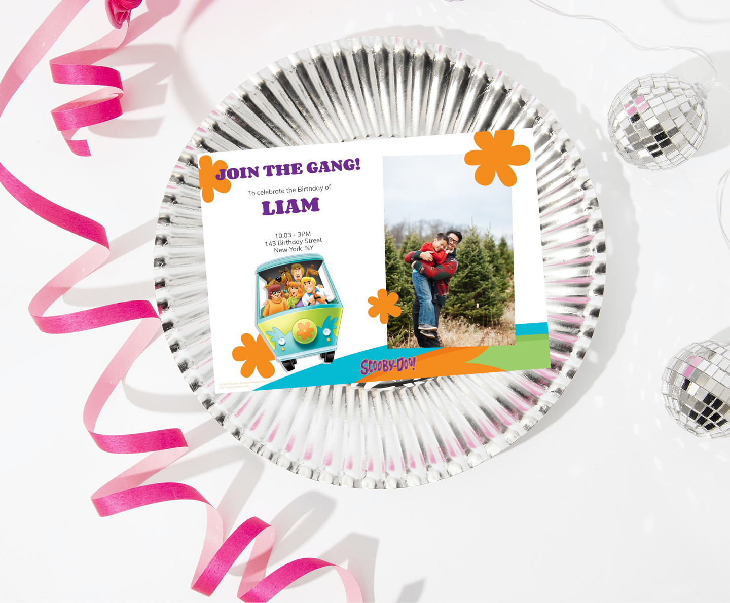 Scooby Doo™ Birthday Van Card