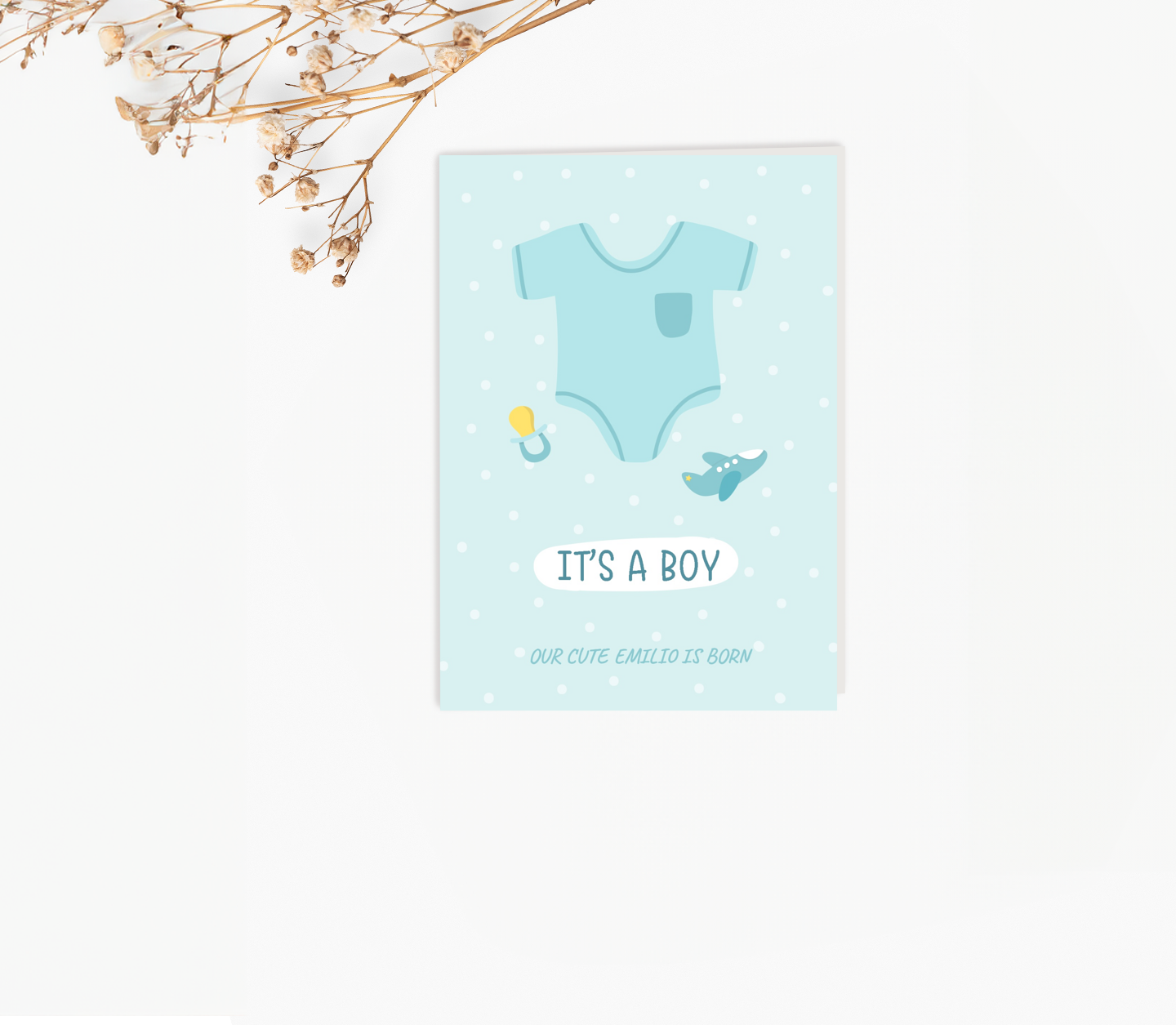 Cute Boy Card