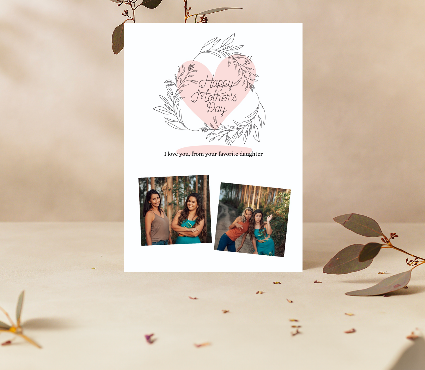Multi Floral Card
