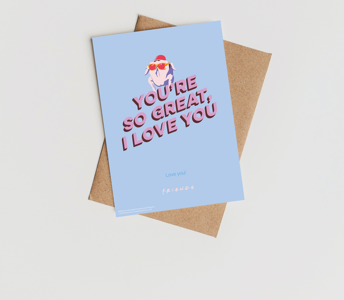 Friends™ Turkey Love Card