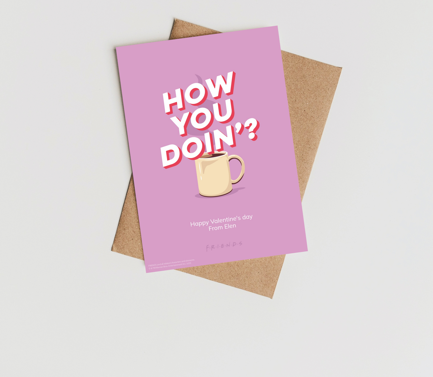 Friends™ Joey Coffee Card