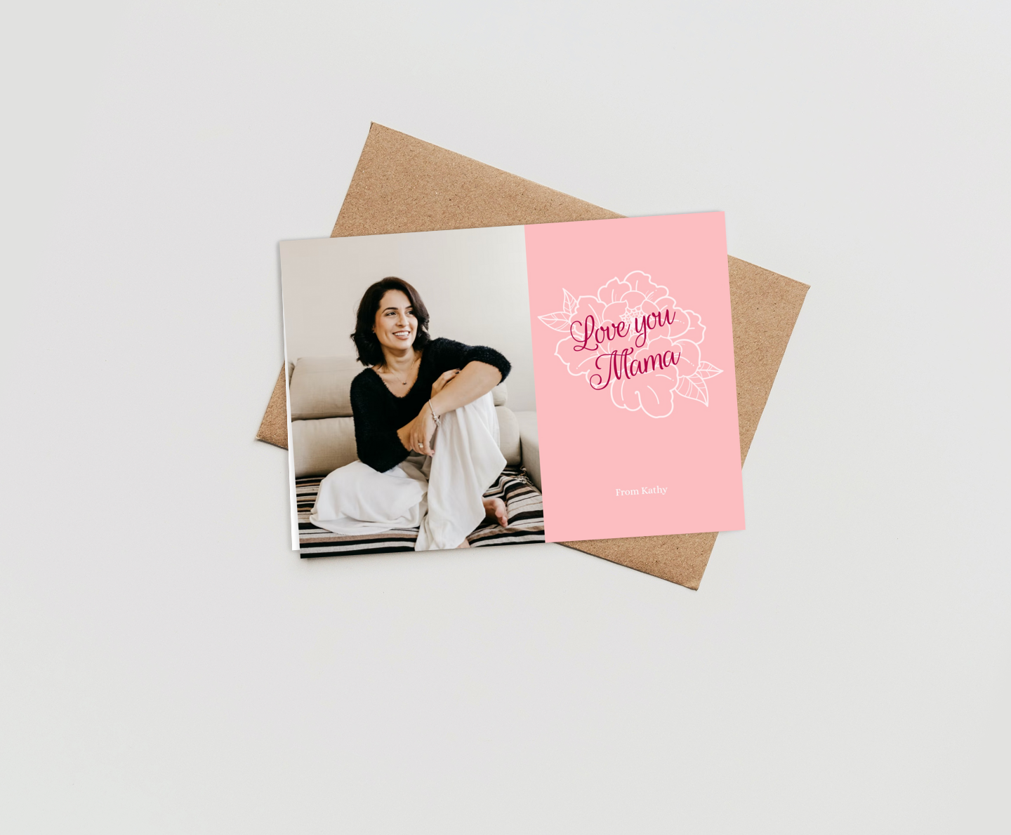 Big Flowers Card
