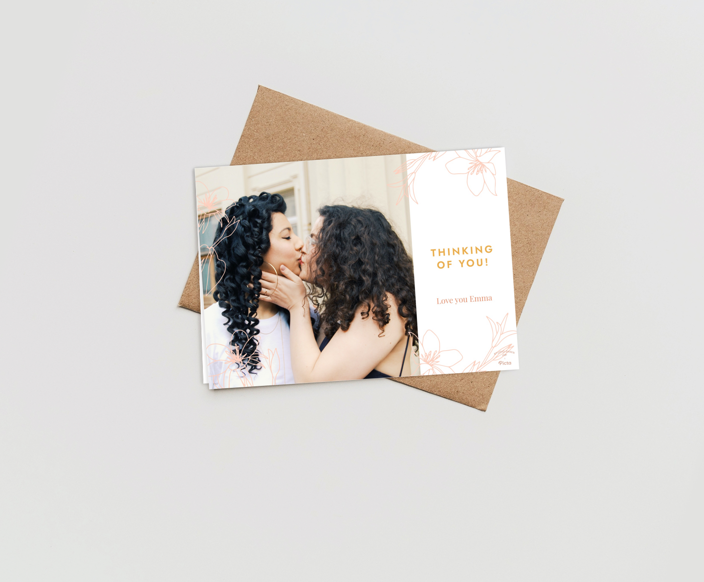Thinking White Card