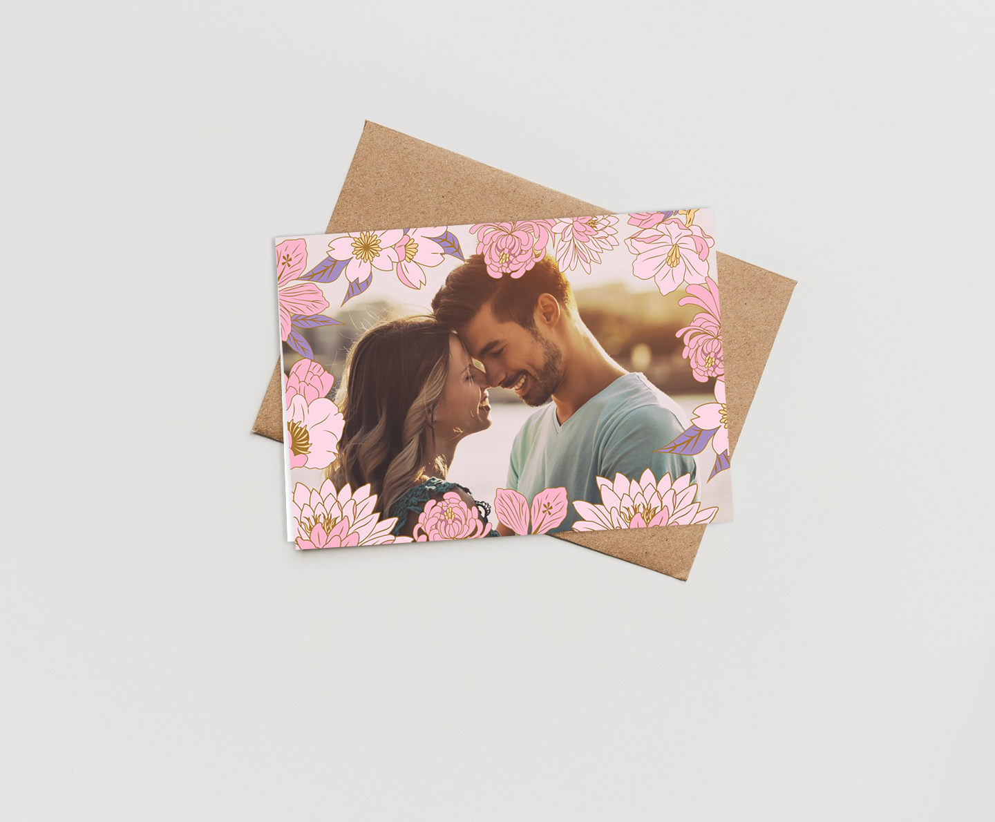 Floral Frame Card