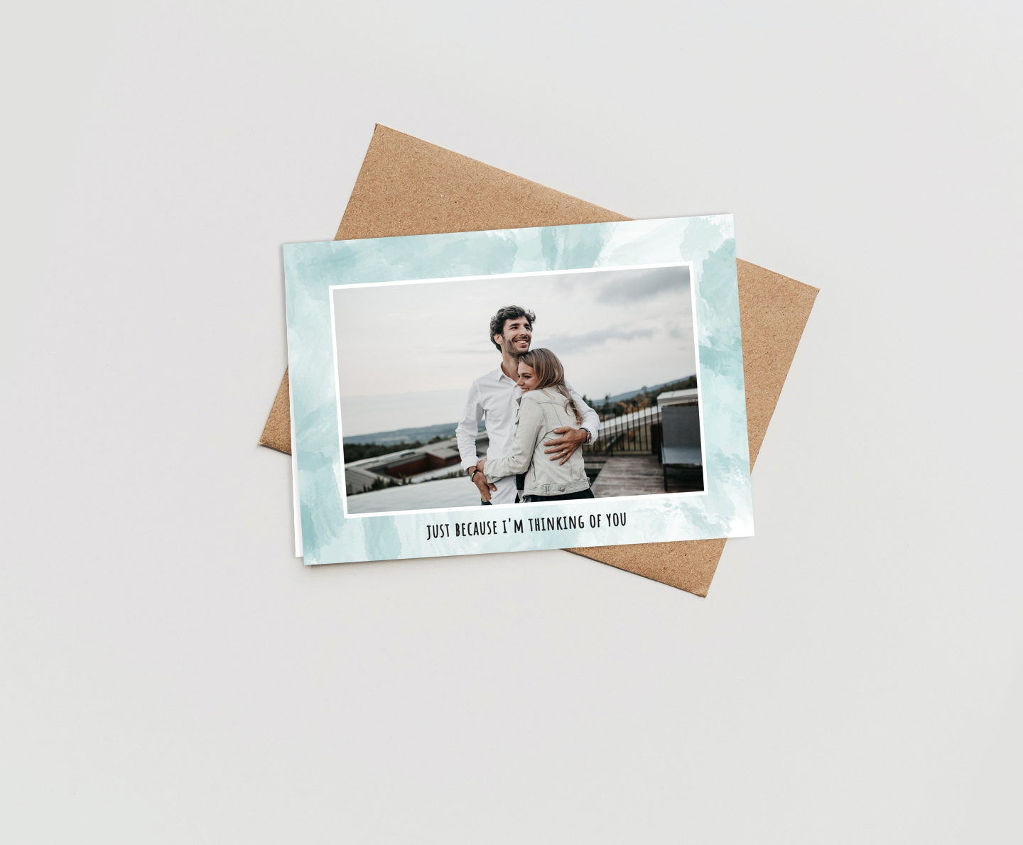 Blue Frame Card