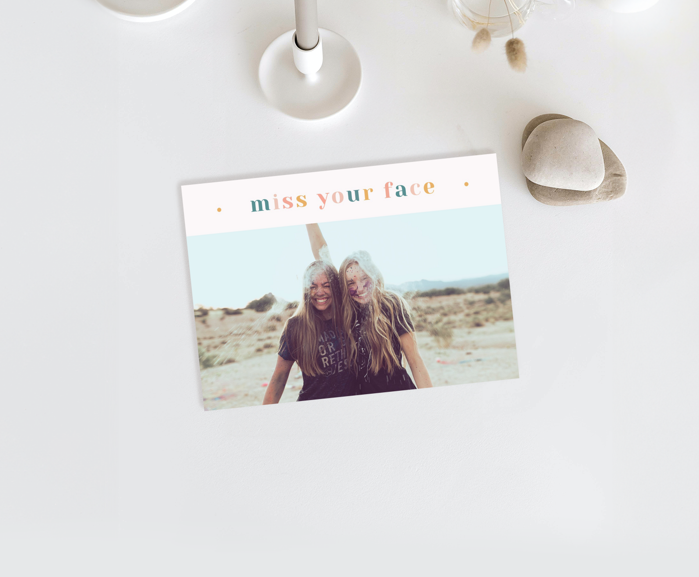 Miss Your Face Card