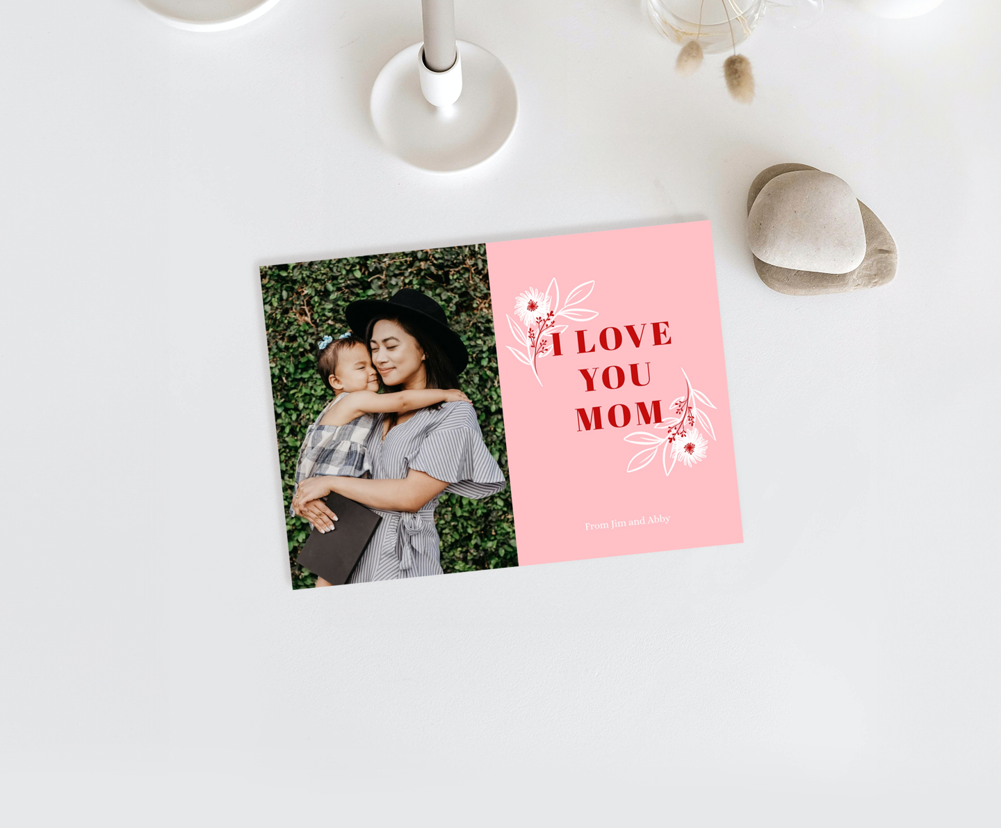 Love Pink Card
