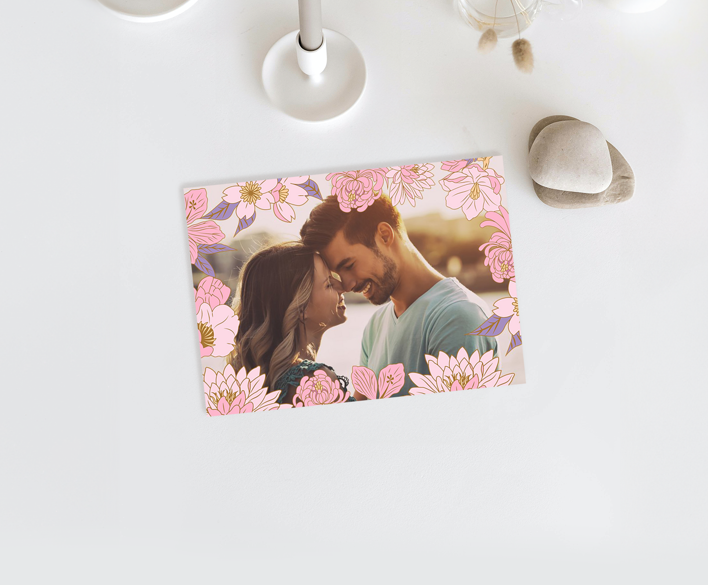 Floral Frame Card