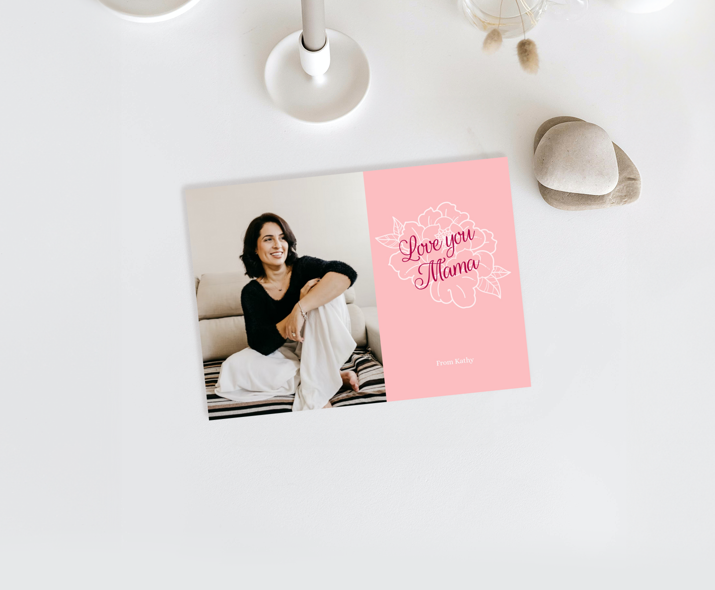 Big Flowers Card