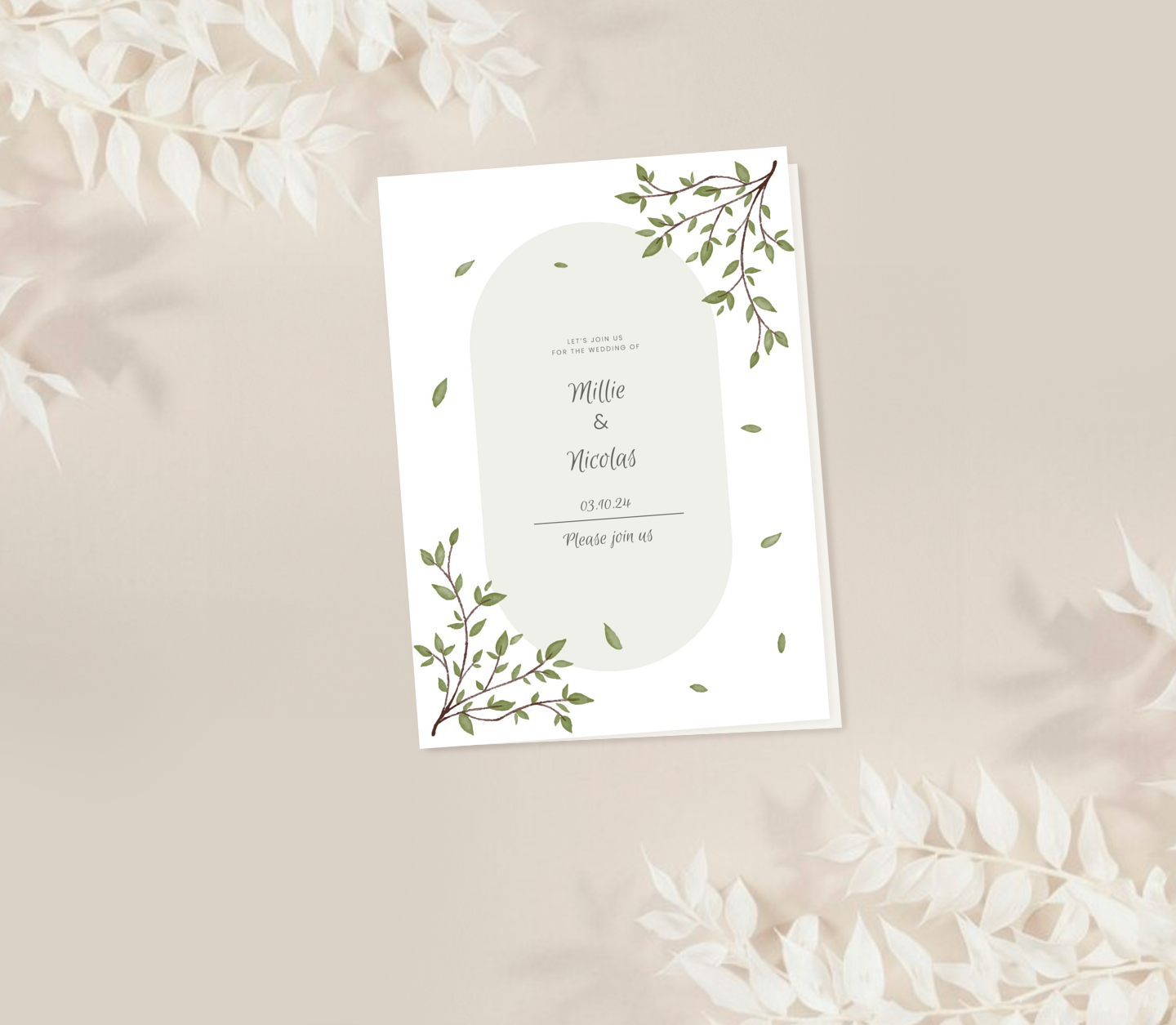 Sage Green Card
