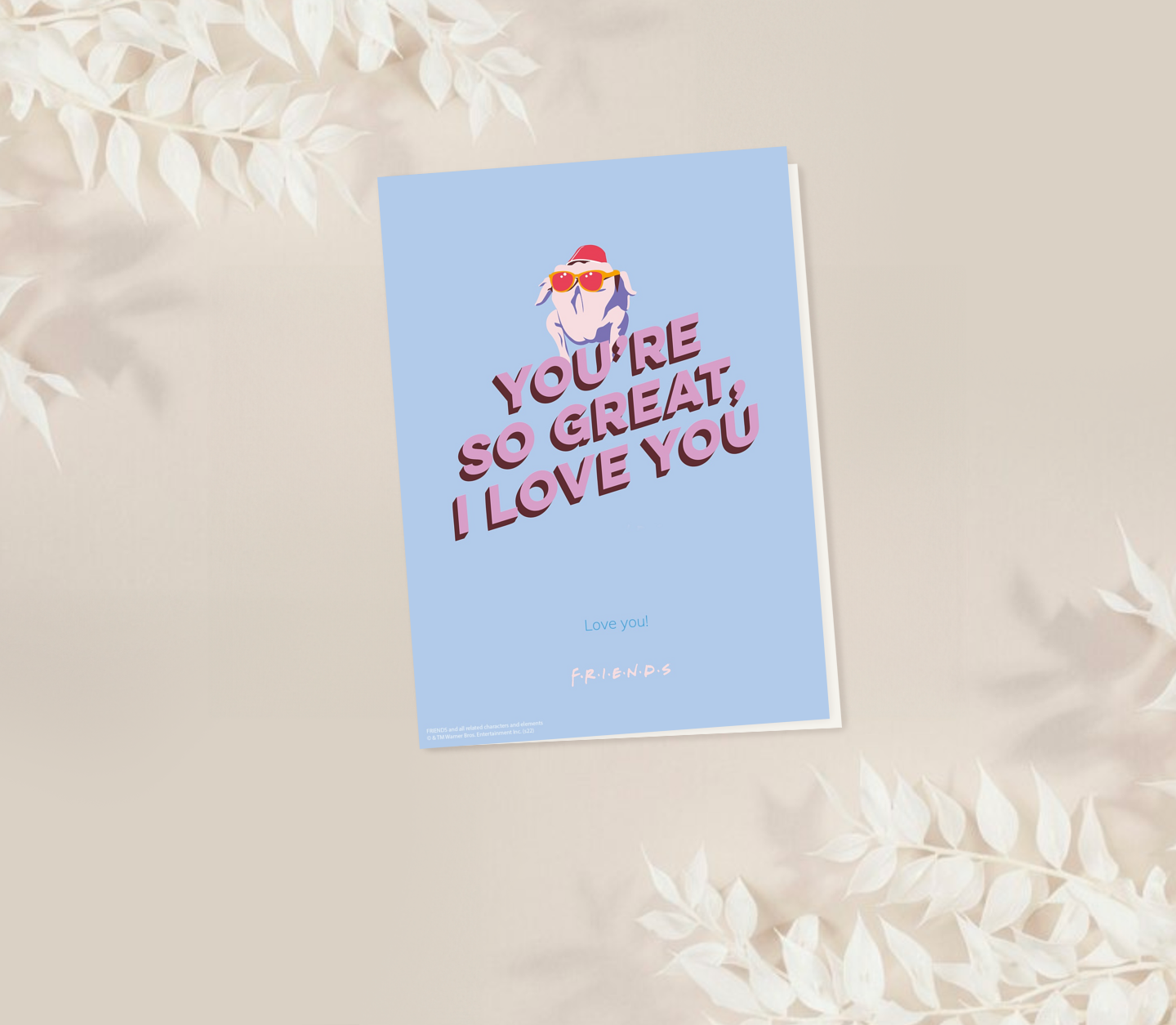 Friends™ Turkey Love Card
