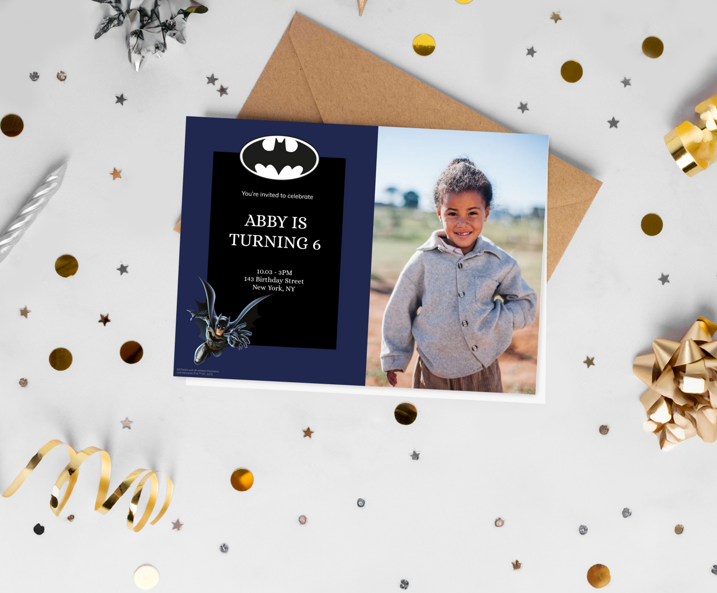 Batman™ Birthday Dark Card