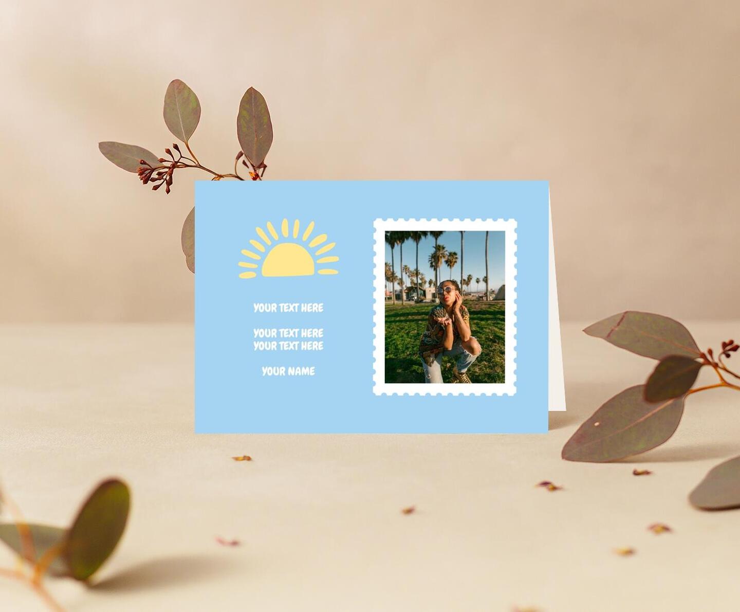 Summer Stamp Card