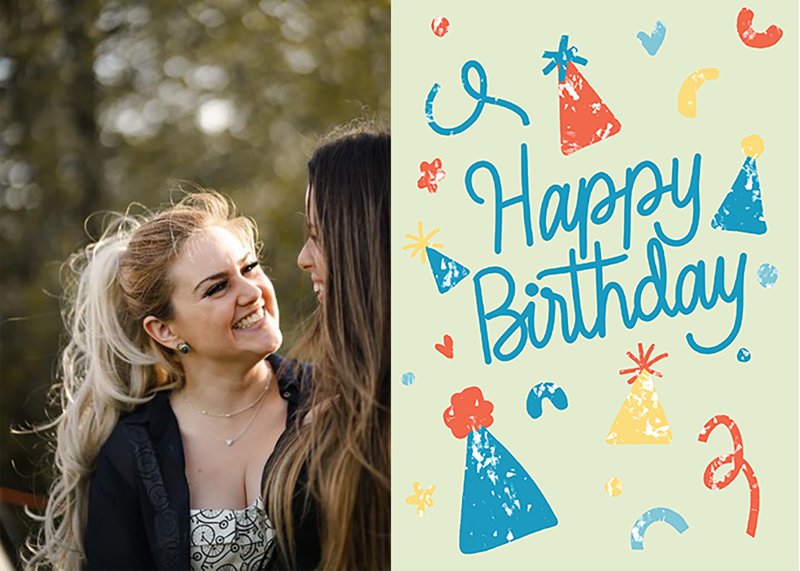 Party Hats Card